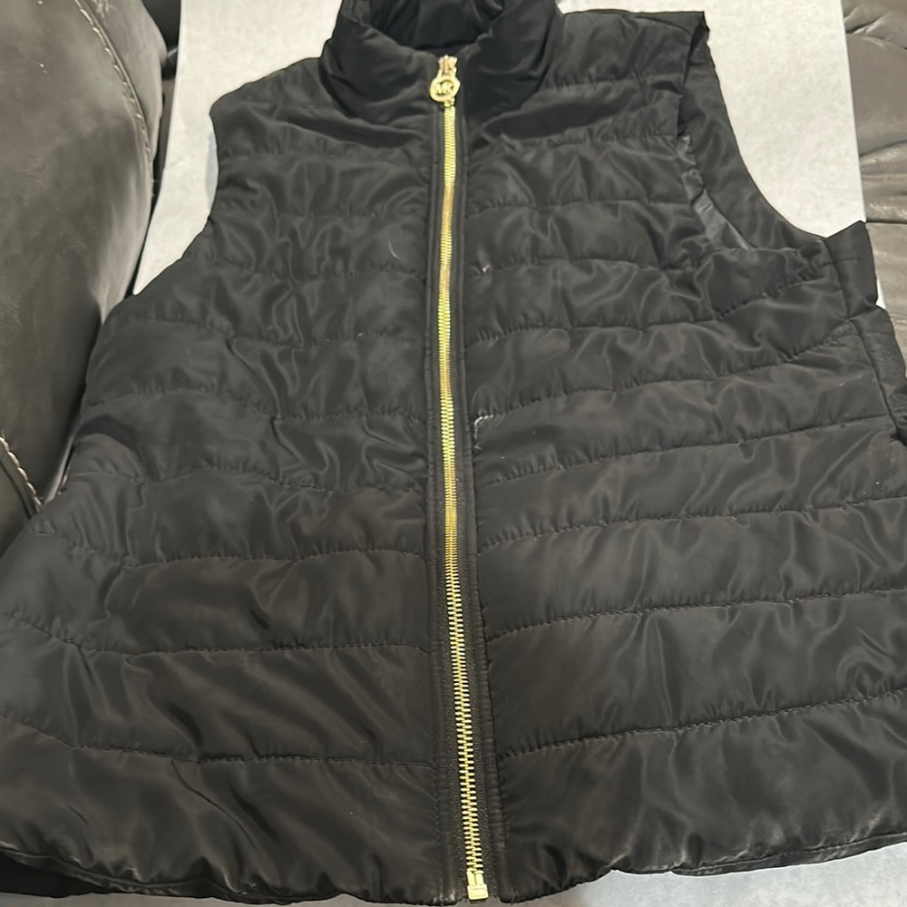 Adult Black Puffer Vest